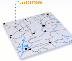 3d view of Malyye Ostrova