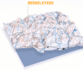 3d view of Mendeleyevo