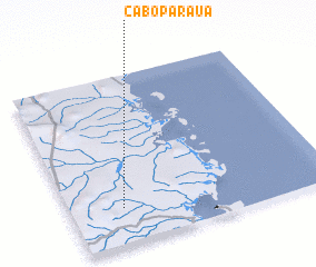 3d view of Cabo Paraua