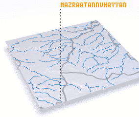 3d view of Mazra‘at an Nuhayyān
