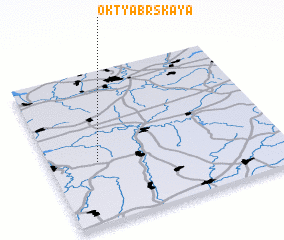 3d view of Oktyabr\