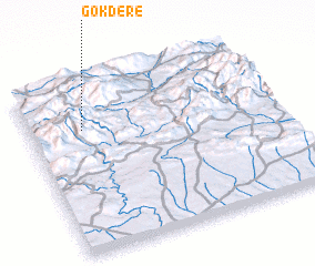 3d view of Gökdere