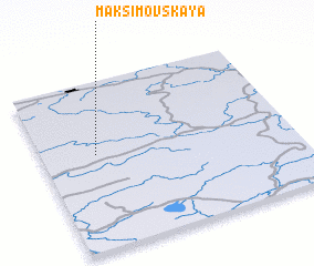 3d view of Maksimovskaya