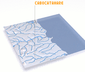 3d view of Cabo Catahare
