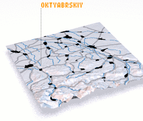 3d view of Oktyabr\