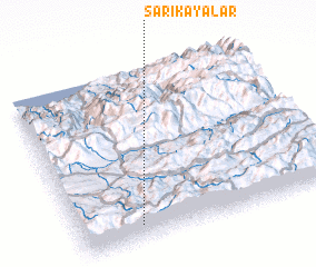 3d view of Sarıkayalar