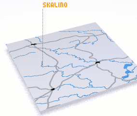 3d view of Skalino