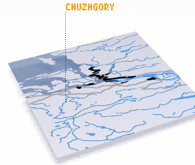 3d view of Chuzhgory