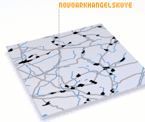 3d view of Novoarkhangel\