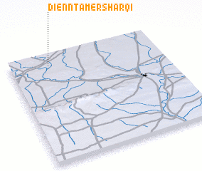 3d view of Dienntâmer Sharqī