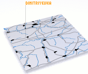 3d view of Dimitriyevka