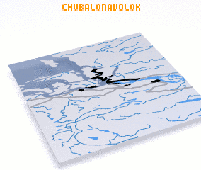 3d view of Chubalo-Navolok