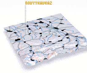 3d view of Novyy Kavkaz