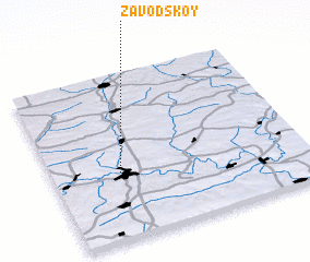 3d view of Zavodskoy