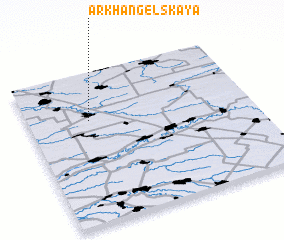 3d view of Arkhangel\