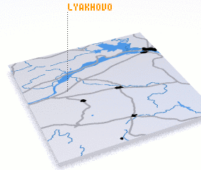 3d view of Lyakhovo