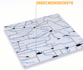 3d view of Shevchenkovskoye