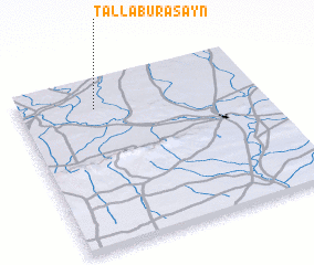 3d view of Tall Abū Raʼsayn