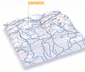 3d view of Karakoç