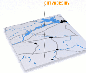 3d view of Oktyabr\