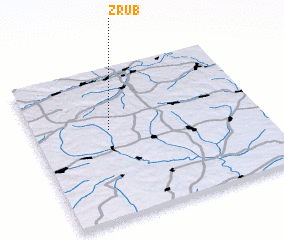 3d view of Zrub