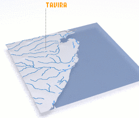 3d view of Tavira