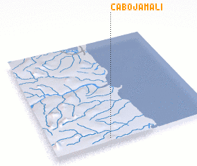 3d view of Cabo Jamali