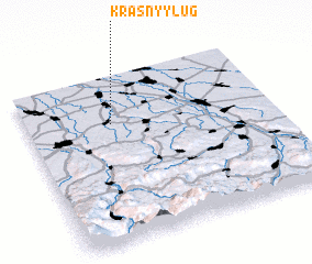 3d view of Krasnyy Lug