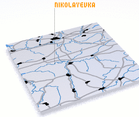 3d view of Nikolayevka