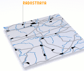 3d view of Radostnaya