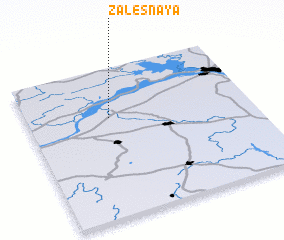 3d view of Zalesnaya