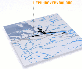 3d view of Verkhneye Rybolovo