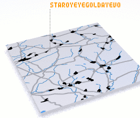 3d view of Staroye Yegoldayevo