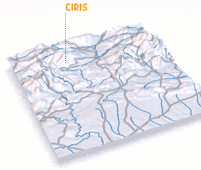 3d view of Çiriş