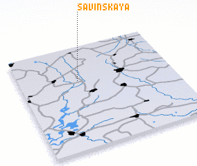 3d view of Savinskaya