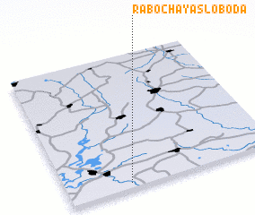 3d view of Rabochaya Sloboda