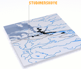 3d view of Studimenskoye