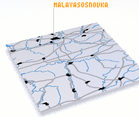 3d view of Malaya Sosnovka