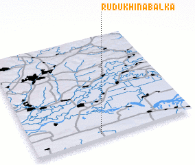 3d view of Rudukhina-Balka