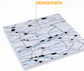 3d view of Khopërskaya