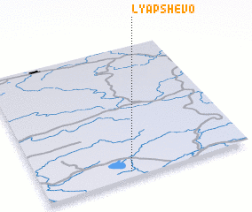 3d view of Lyapshevo