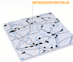 3d view of Knyazevskiye Vyselki