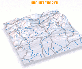 3d view of Küçüktekören