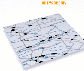 3d view of Oktyabr\