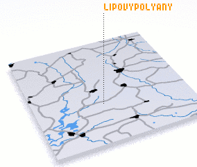 3d view of Lipovy Polyany