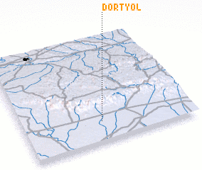 3d view of Dörtyol