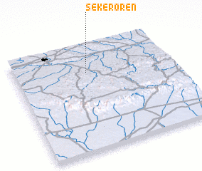 3d view of Şekerören