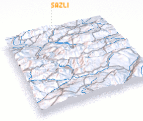 3d view of Sazlı