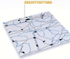 3d view of Krasnyy Oktyabr\