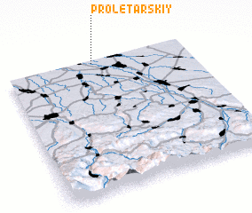 3d view of Proletarskiy